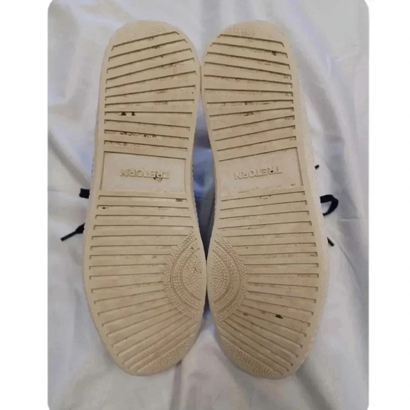 Tretorn Tartan Green Plaid Lace Up Sneakers Size  10 - Picture 8 of 11